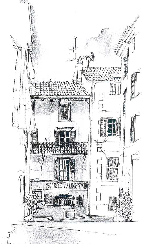 dessin village